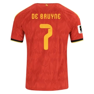 DE BRUYNE NO.7 Equipacion Belgica Primera 2026-Versión Jugador