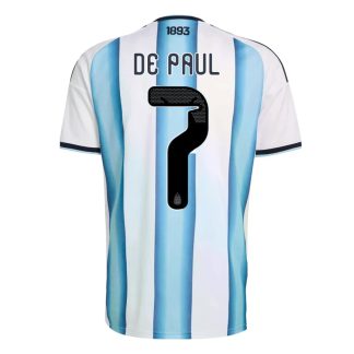 DE PAUL NO.7 Equipacion Argentina Primera 2026-Versión Jugador