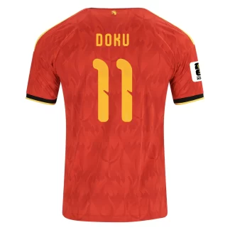 DOKU NO.11 Equipacion Belgica Primera 2026-Versión Jugador