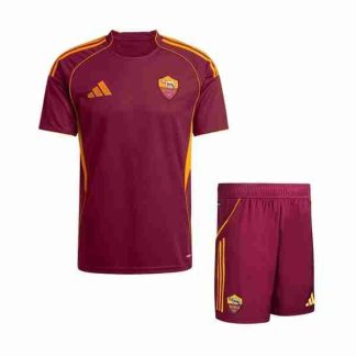Equipacion AS Roma Conjunto Niños Primera 2025 2026