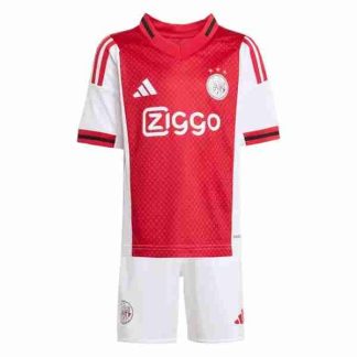 Equipacion Ajax De Ámsterdam Conjunto Niños Primera 2025 2026