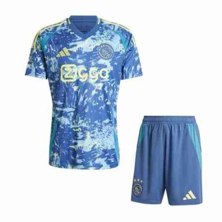 Equipacion Ajax De Ámsterdam Conjunto Niños Segunda 2024 2025