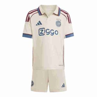 Equipacion Ajax De Ámsterdam Conjunto Niños Tercera 2025 2026