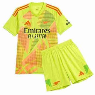 Equipacion Arsenal Conjunto Niños Portero 2024 2025