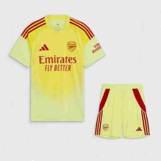 Equipacion Arsenal Conjunto Niños Primera Portero 2025 2026