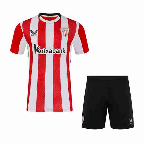 Equipacion Athletic Bilbao Conjunto Niños Primera 2024 2025