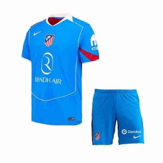 Equipacion Atlético De Madrid Conjunto Niño Tercera 2025 2026