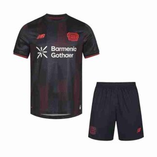 Equipacion Bayer Leverkusen Conjunto Niños Primera 2025 2026