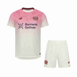 Equipacion Bayer Leverkusen Conjunto Niños Segunda 2025 2026