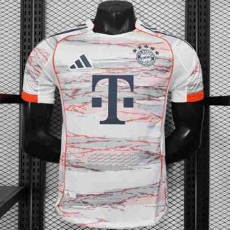Equipacion Bayern Munich Jugador Versión Segunda 2025 2026 Blanco