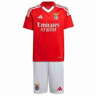 Equipacion Benfica Conjunto Niños Primera 2024 2025
