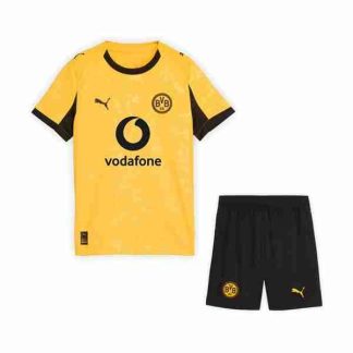 Equipacion Borussia Dortmund Conjunto Niño CUP 2025 2026