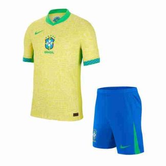 Equipacion Brasil Conjunto Niños Primera 2024 2025