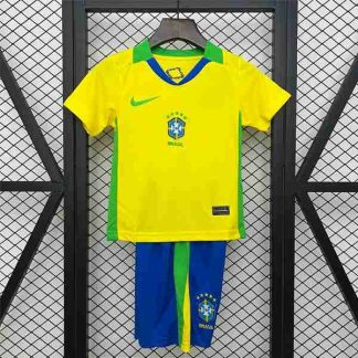 Equipacion Brasil Conjunto Niños Primera 2025 2026