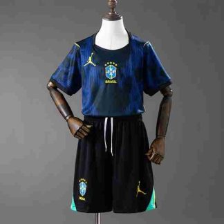Equipacion Brasil Conjunto Niños Segunda 2026