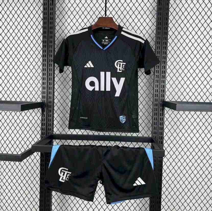 Equipacion Charlotte FC Conjunto Niños Segunda 2025 2026