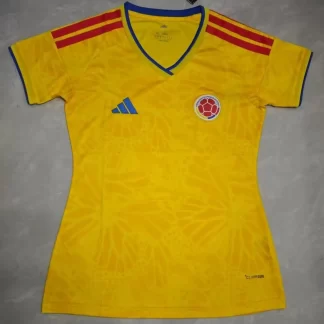 Equipacion Colombia Mujer Primera 2026 2027-Versión Hincha