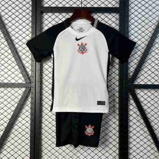 Equipacion Corinthians Paulista Conjunto Niños Primera 2025 2026
