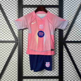Equipacion FC Barcelona Conjunto Niños Especial 2025 2026 Rosa