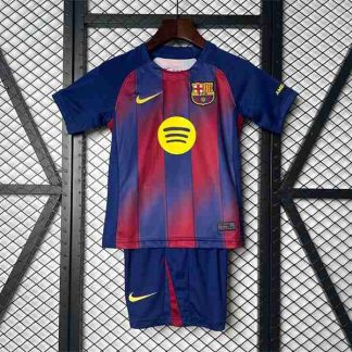 Equipacion FC Barcelona Conjunto Niños Primera 2025 2026