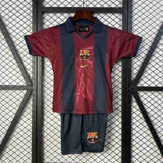 Equipacion FC Barcelona Especial Conjunto Niño 2025 2026 Rojo
