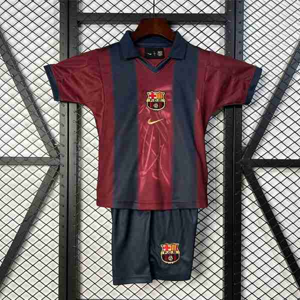 Equipacion FC Barcelona Especial Conjunto Niño 2025 2026 Rojo