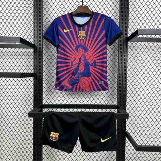 Equipacion FC Barcelona One Peace Conjunto Niños Especial 2025 2026