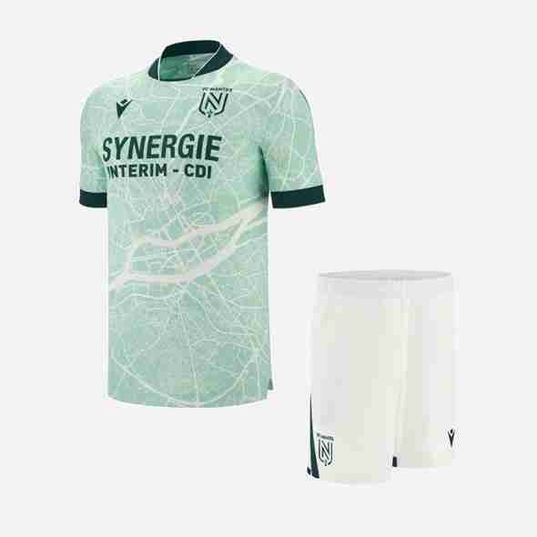 Equipacion FC Nantes Conjunto Niños Segunda 2025 2026