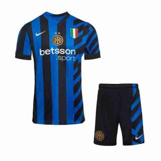Equipacion Inter Milan Conjunto Niños Primera 2024 2025