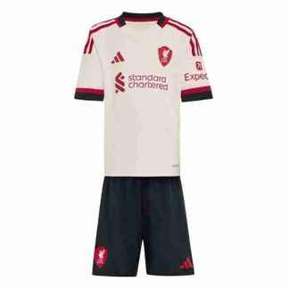 Equipacion Liverpool Conjunto Niños Segunda 2025 2026