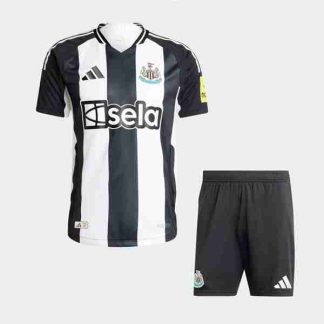 Equipacion Newcastle United Conjunto Niños Primera 2024 2025