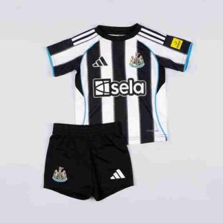 Equipacion Newcastle United Conjunto Niños Primera 2025 2026