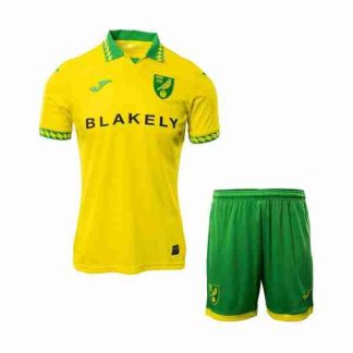 Equipacion Norwich City Conjunto Niños Primera 2025 2026