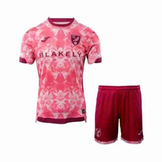 Equipacion Norwich City Conjunto Niños Segunda 2025 2026