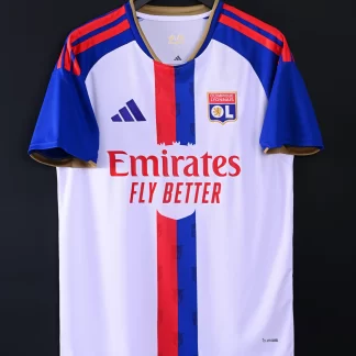 Equipacion Olympique Lyon Primera 2026 2027-Versión Hincha
