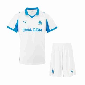 Equipacion Olympique Marsella Conjunto Niño Primera 2025 2026