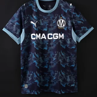 Equipacion Olympique Marsella Segunda 2026 2027-Versión Hincha