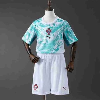 Equipacion Portugal Conjunto Niños Segunda 2026