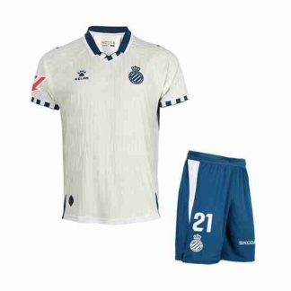 Equipacion RCD Español Conjunto Niños Segunda 2025 2026