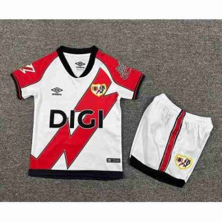 Equipacion Rayo Vallecano Conjunto Niño Primera 2025 2026