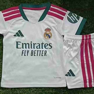 Equipacion Real Madrid Conjunto Niños Primera 2026 2027