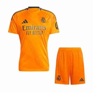 Equipacion Real Madrid Conjunto Niños Segunda 2024 2025