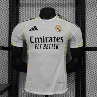 Equipacion Real Madrid Jugador Versión Primera 2025 2026