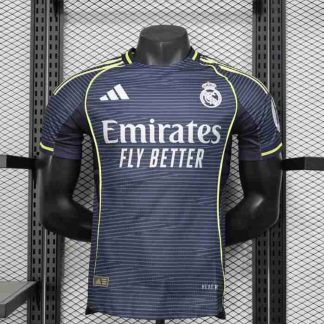 Equipacion Real Madrid Jugador Versión Segunda 2025 2026