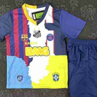 Neymar Jr. NO.11 Equipacion Santos Conjunto Niños Especial 2025 2026