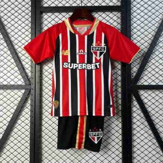 Equipacion Sao Paulo Conjunto Niños Segunda 2025 2026