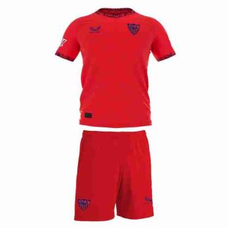 Equipacion Sevilla Conjunto Niños Segunda 2024 2025
