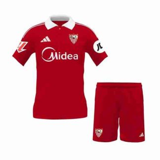 Equipacion Sevilla Conjunto Niños Segunda 2025 2026