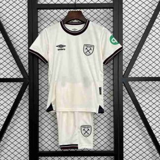 Equipacion West Ham United Conjunto Niño Segunda 2025 2026