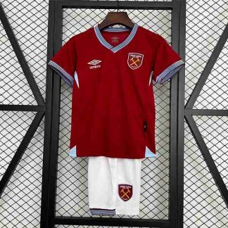 Equipacion West Ham United Conjunto Niños Primera 2025 2026